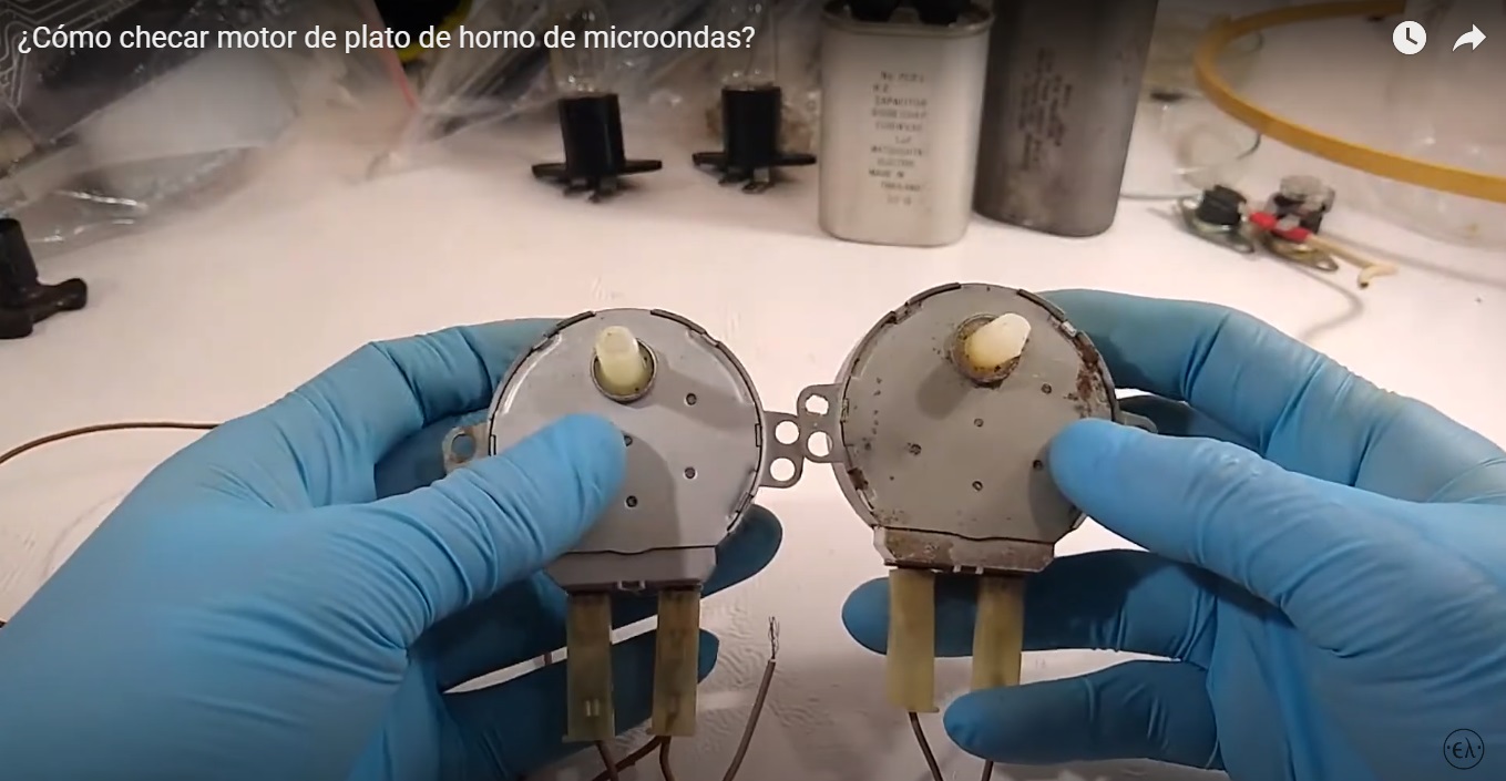 ¿Cómo diagnosticar motores de microondas?